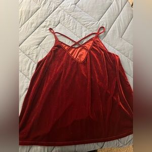 Torrid velvet tank